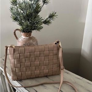 Lattice Style Crossbody Purse